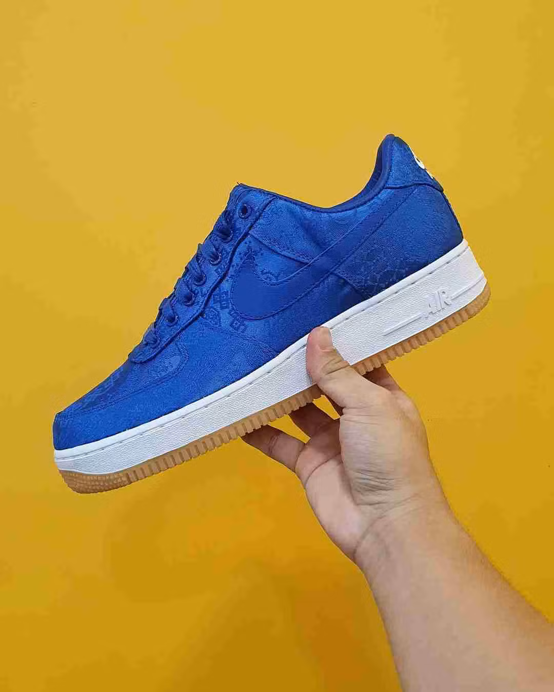 CLOT x Nike Air Force 1 PRM 'Royal Silk' CJ5290-400 CLOT x Nike Air Force 1 PRM 'Royal Silk' CJ5290-400